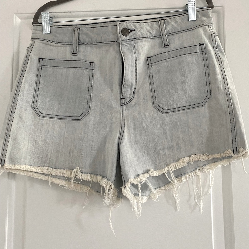 Treasure & Bond Cut-off Denim Shorts - Size 30